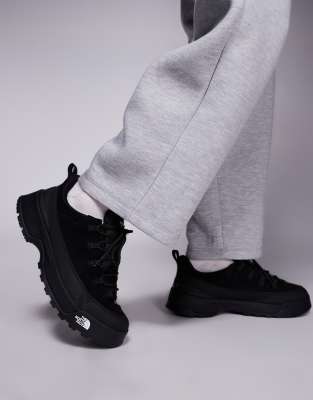 The North Face Black Glenclyffe Urban Low Sneakers In Black