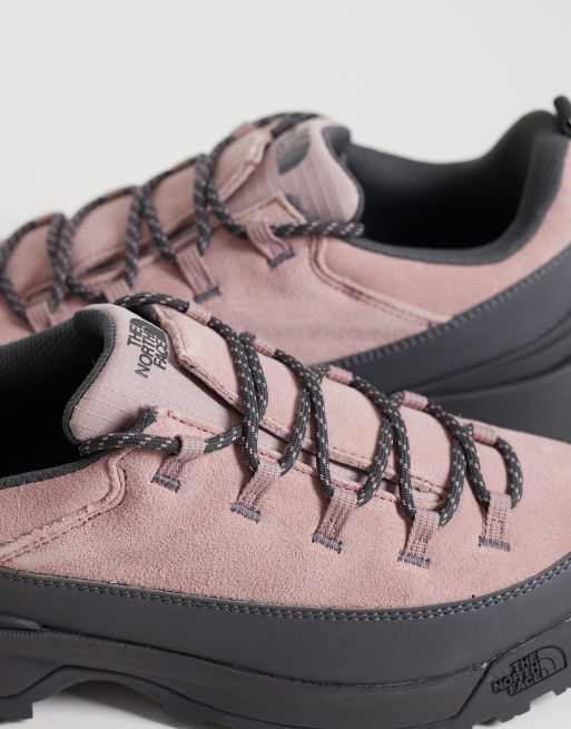 The North Face Glenclyffe urban low stivaletto stringato in rosa e grigio, 3 di 4