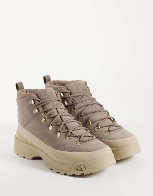The North Face Glencylffe ocieplane botki do połowy łydki w kolorze taupe, 2 z 4