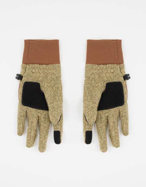 The North Face Gordon Etip gloves in beige | ASOS