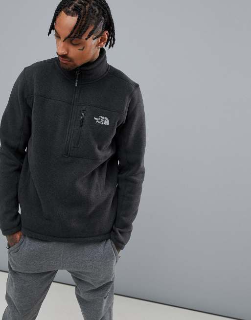 The North Face Gordon Lyons 1 4 Zip Fleece in Black