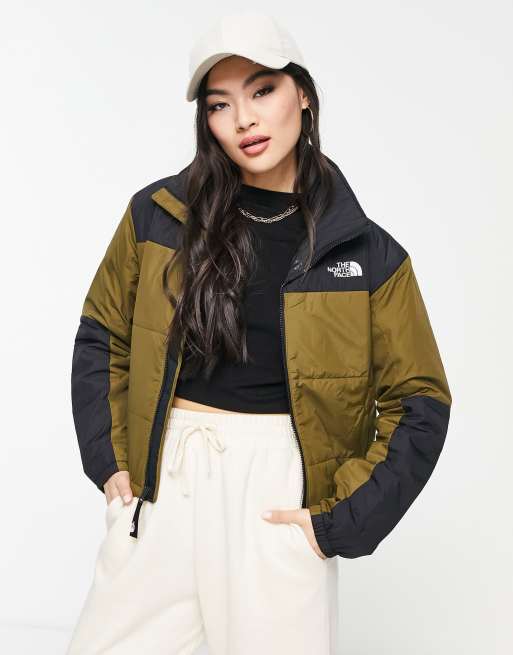 The North Face - Gosei - Dynejakke i kakigrøn og sort - Kun hos ASOS