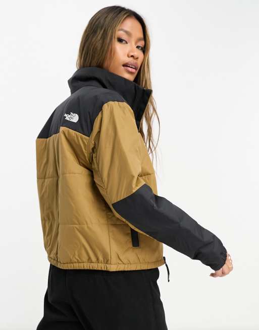 North face store golden brown jacket