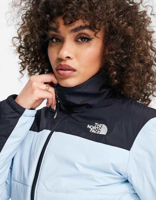 North face panel hot sale padded jacket