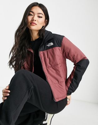 The North Face Gosei puffer jacket in pink and black Exclusive at ASOS - ASOS Price Checker