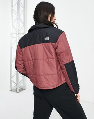 The North Face Gosei puffer jacket in pink and black Exclusive at ASOS |  ASOS