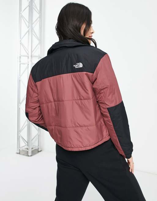 The North Face Gosei puffer jacket in pink and black Exclusive at ASOS, 2 of 4