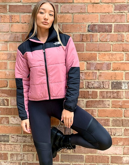 The North Face Gosei puffer jacket in pink