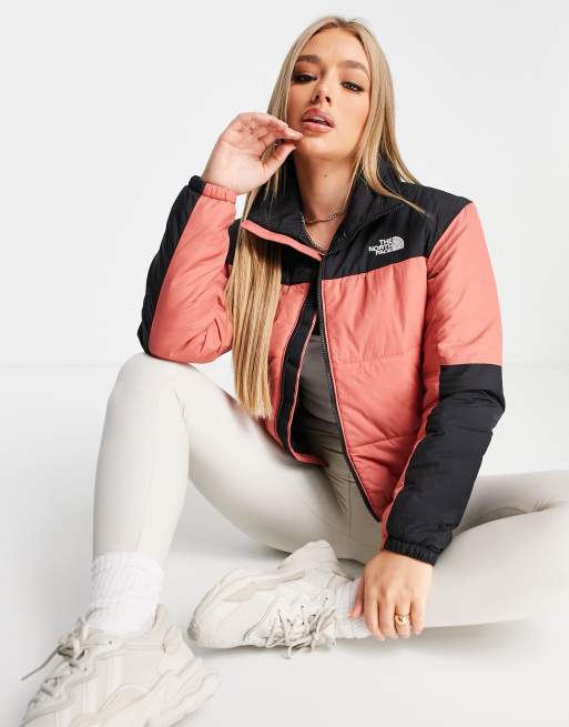 Rose gold discount north face coat