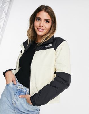 north face white puffer jacket