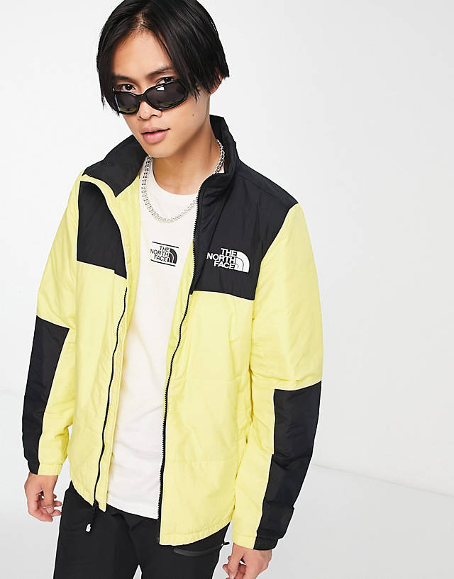 The North Face - gosei puffer jacket in yellow and black