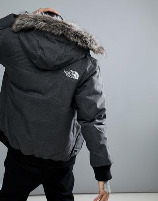urban exploration gotham faux fur trim hood zip front puffer jacket ii