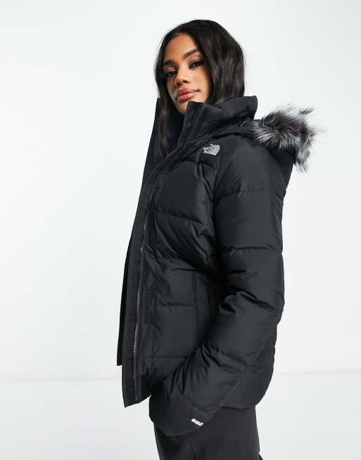 Northface on sale fur jacket