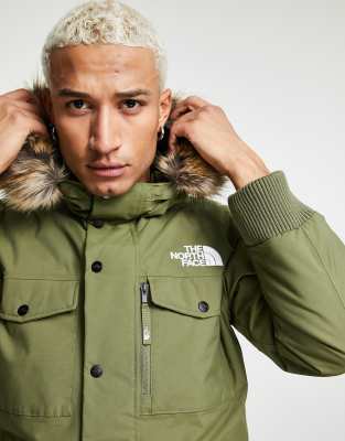 north face khaki parka