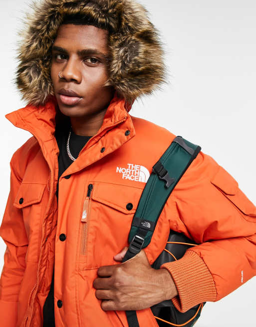 Burnt orange north face jacket new arrivals