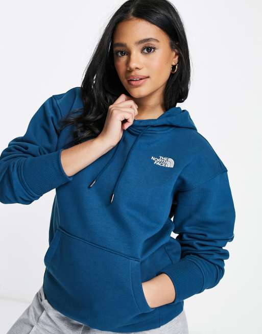 The North Face – Granatowa bluza oversize z kapturem, tylko w ASOS, 3 z 4