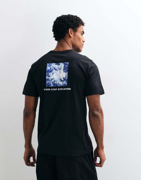 The North Face Granitic Rock NSE grafisk T-shirt i sort - view 1