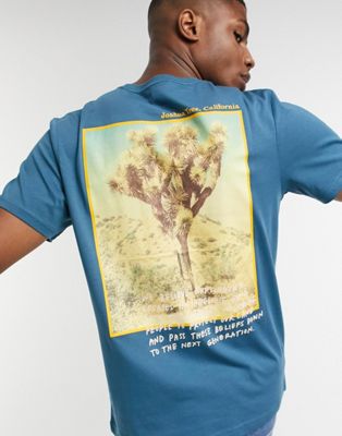 the north face t shirt back print