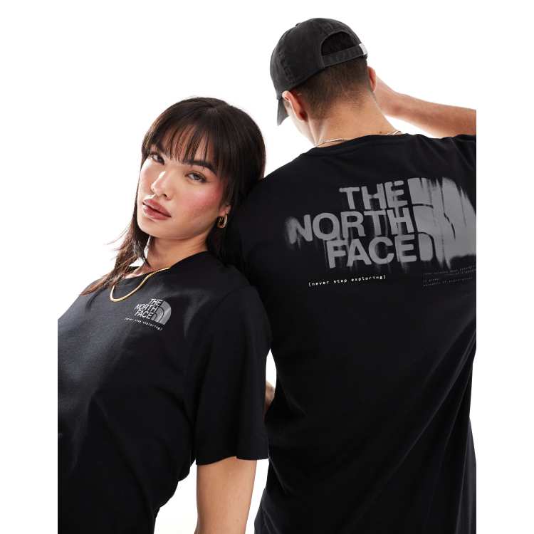 The North Face graphic backprint t-shirt in black | ASOS