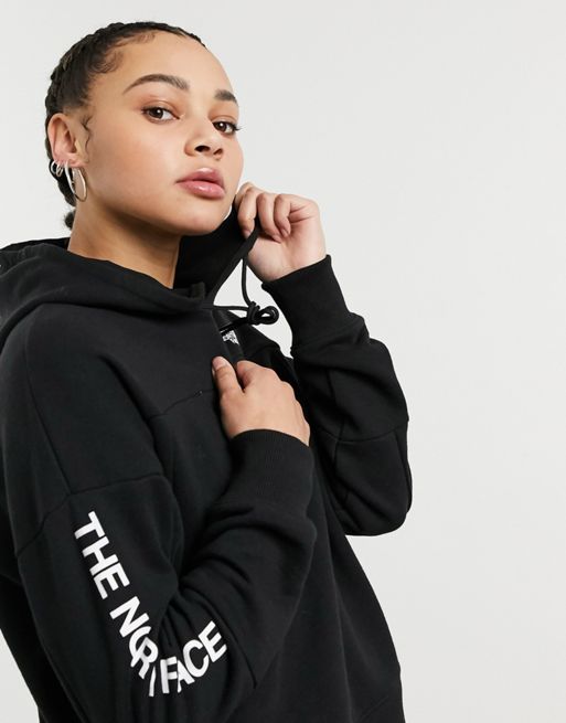 The North Face Graphic Collection hoodie in black | ASOS