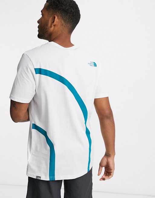 The North Face Graphic Flow – Biały T-shirt GZDA