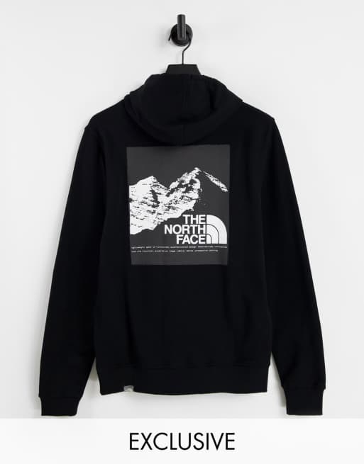 North face store graphic hoodie