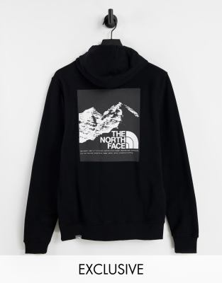 north face graphic hoodie