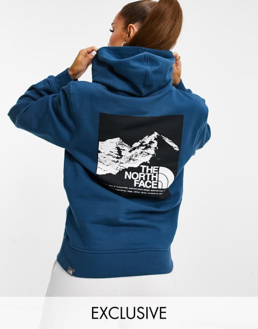 the north face reflective stitch overhead hoodie
