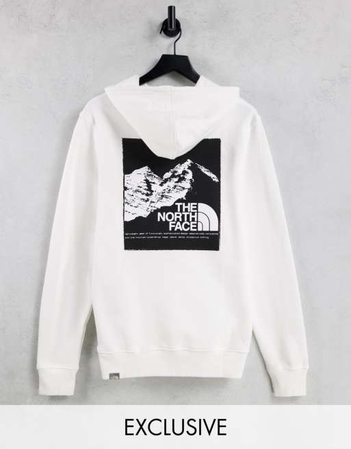 White graphic hoodie sale