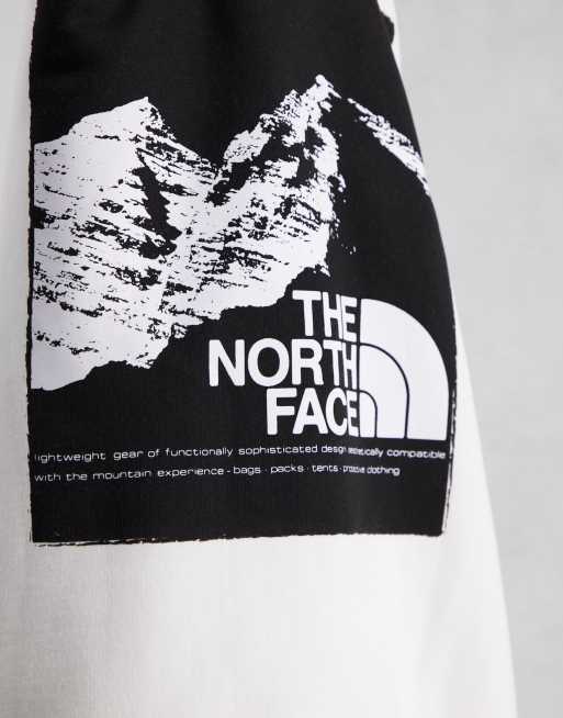 The North Face Graphic hoodie in white Exclusive at ASOS