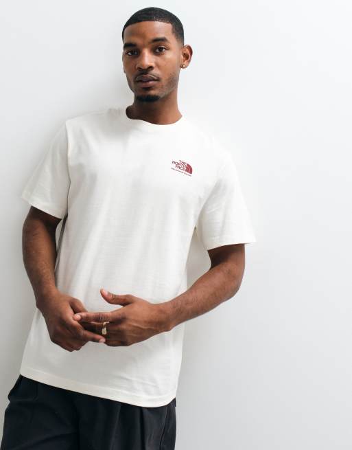 The North Face graphic t-shirt in beige , 2 of 5