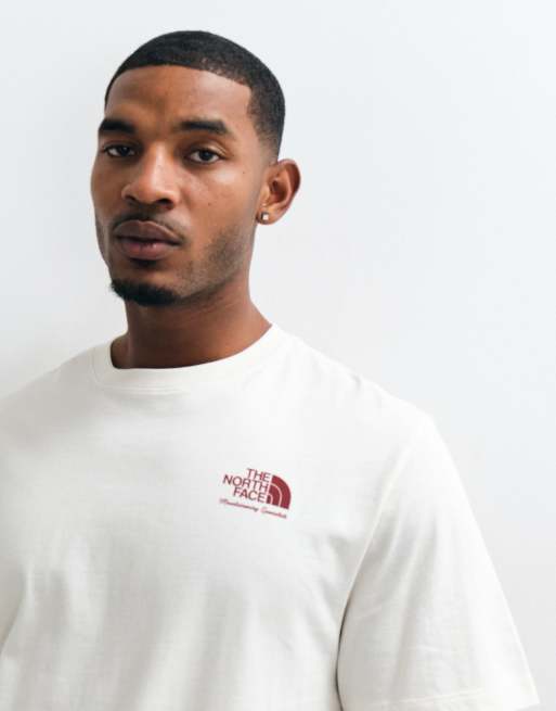 The North Face graphic t-shirt in beige , 4 of 5