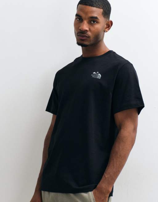 The North Face graphic t-shirt in black , 2 of 5