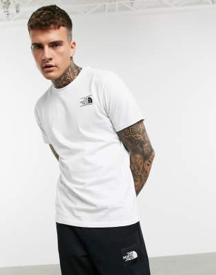 north face t shirt and shorts