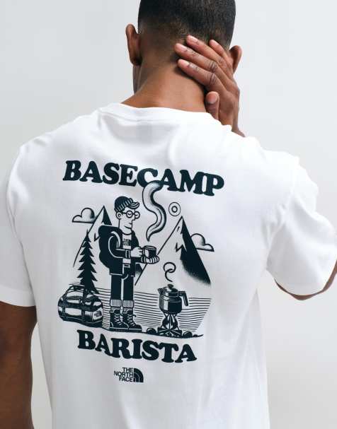 The North Face graphic t-shirt in white  - view 1