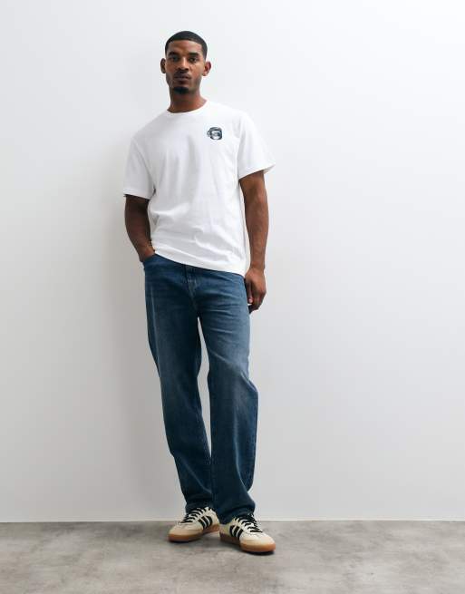 The North Face graphic t-shirt in white , 3 of 5