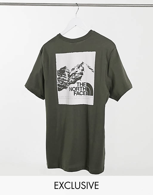 The North Face T-shirt med bjerggrafik - Kun hos ASOS ASOS
