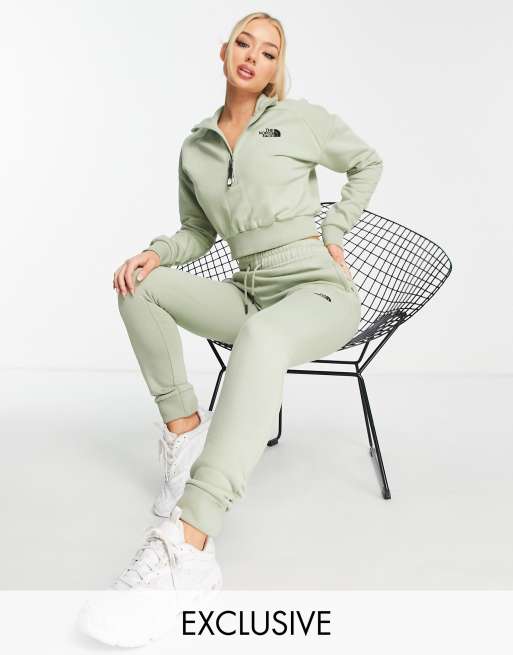 The North Face – Gröna, tighta mjukisbyxor, endast hos ASOS 