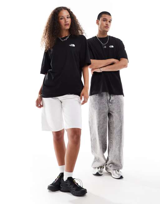 The North Face Half Dome back print oversized t-shirt in black, 4 of 4