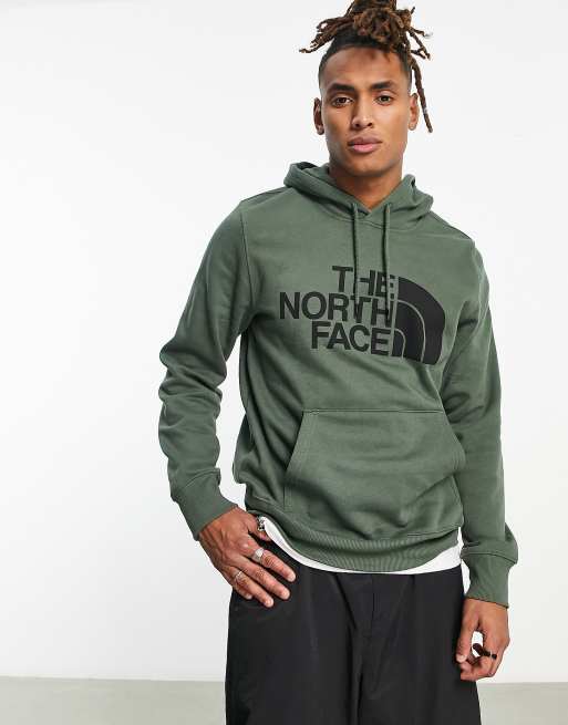 Khaki green north face hoodie best sale