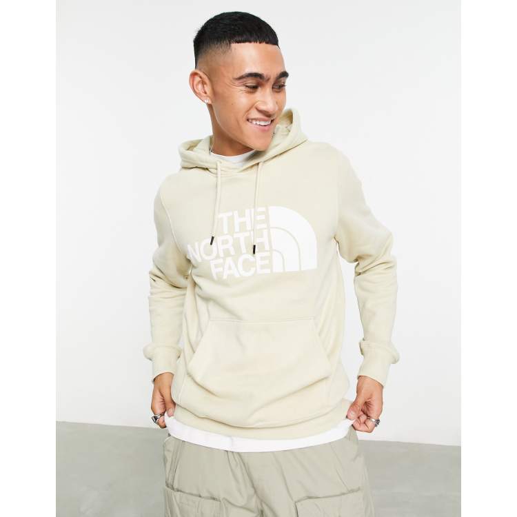The North Face Half Dome chest print hoodie in stone | ASOS