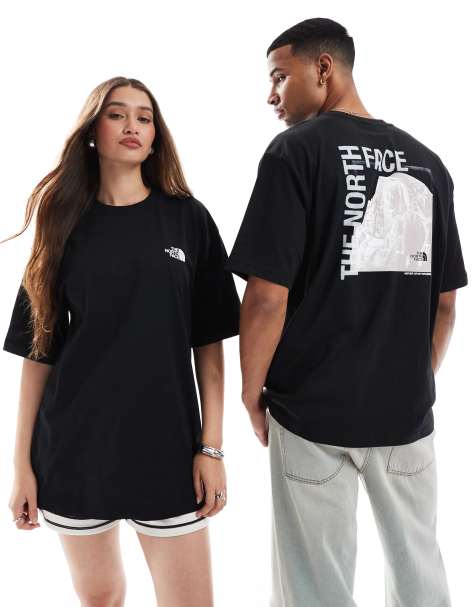 The North Face – Half Dome – Czarny T-shirt z fotograficznym nadrukiem - view 1