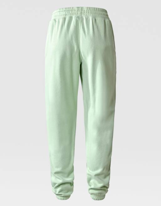 The North Face Half dome fleece joggers in misty sage