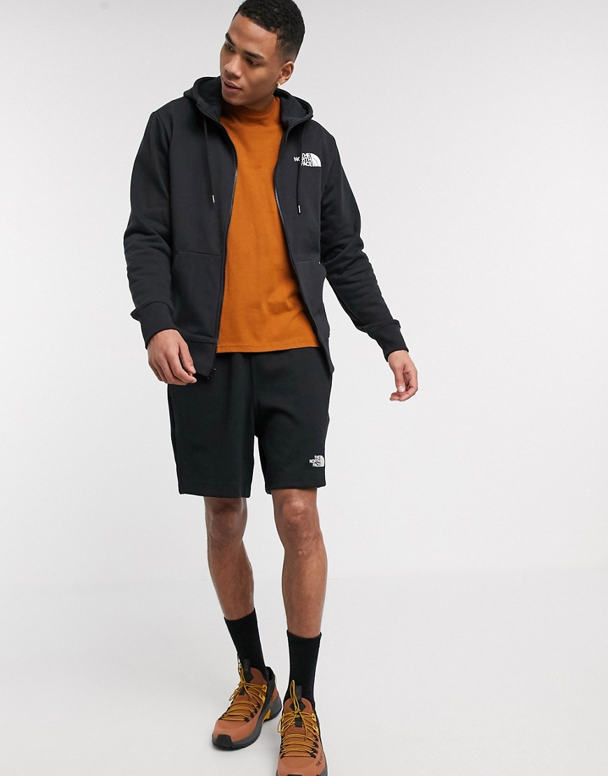 The North Face Half Dome full zip hoodie in black