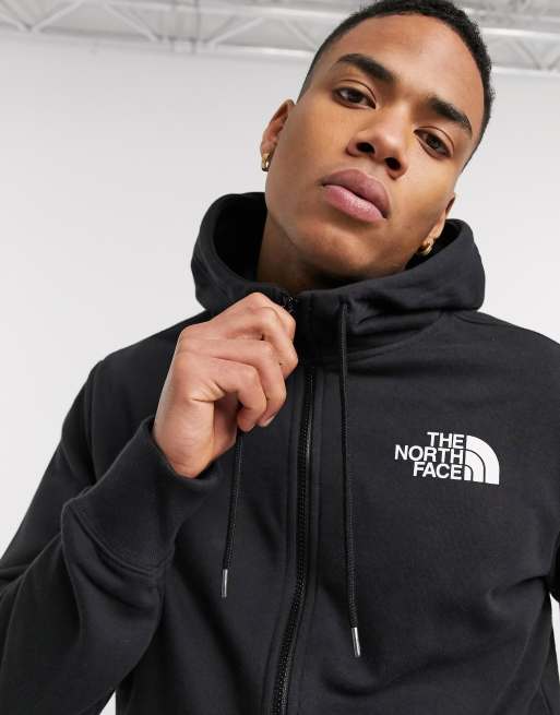 The north face store half zip hoodie