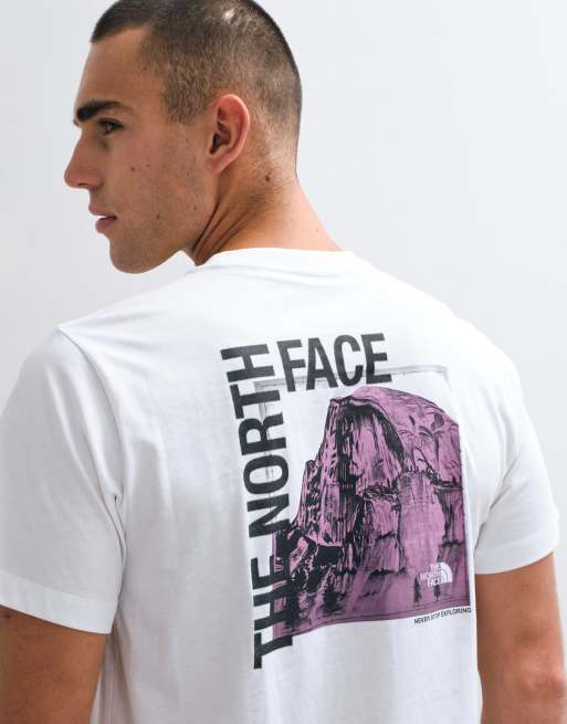 The North Face Half Dome grafisk t-shirt i vitt, 2 av 5