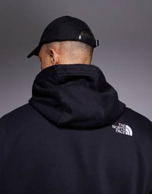 The North Face Half Dome logo baseball cap in black