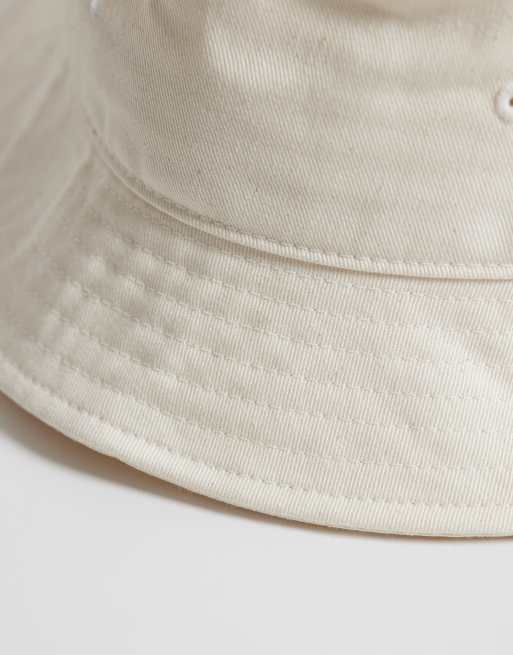 The North Face Half Dome logo bucket hat in off white, 2 of 3