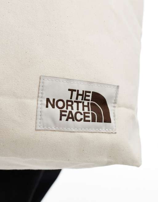The North Face – Half Dome – Naturvit stor toteväska i bomull med logga, 2 av 4