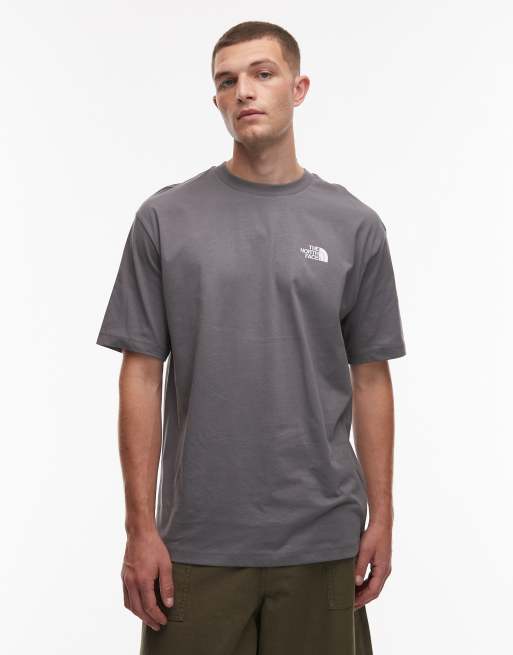 The North Face – Half Dome – Oversize-T-Shirt in Grau mit Rückenprint, 3 von 5